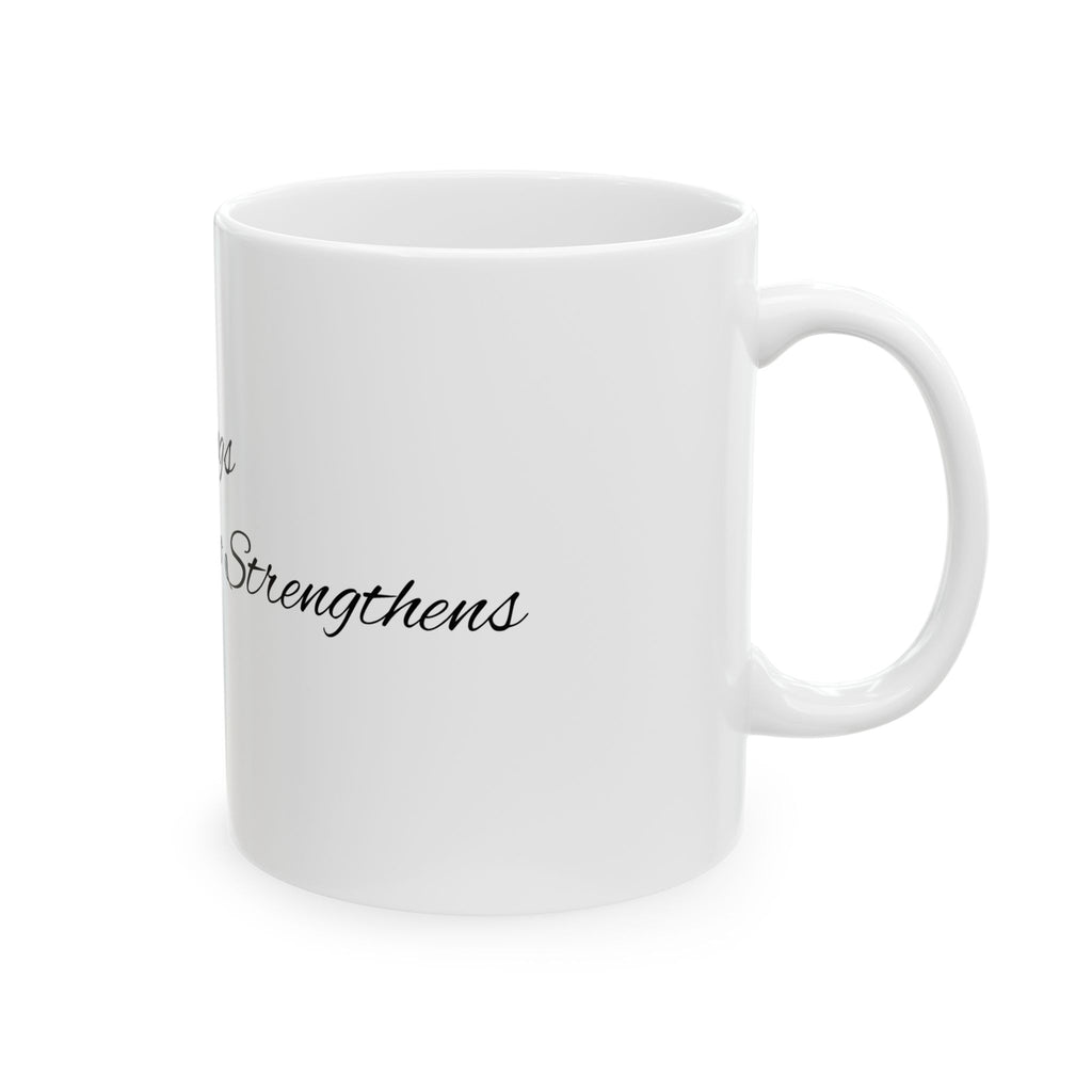 Philippians 4:13 Coffee Mug — 'I Can Do All Things' Inspirational Ceramic Mug