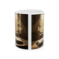 Inspirational Ceramic Mug — "Let Your Light Shine" Coffee Cup (11oz, 15oz)