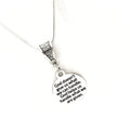Christian Gift, God Helps Us Handle What Is Given Necklace, Christian Necklace, Christian Quote, Religious Gift, Religious Necklace Gift