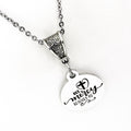 Faith Gift, His Mercy Rescues Me Necklace, Faith Jewelry, Christian Gift, Christian Jewelry, Baptism Gift, Confirmation Gift, Sympathy Gift
