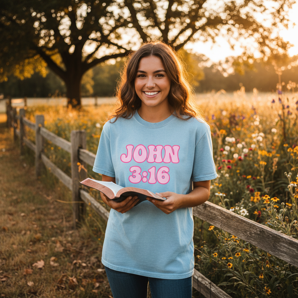 John 3:16 T-Shirt Lifestyle