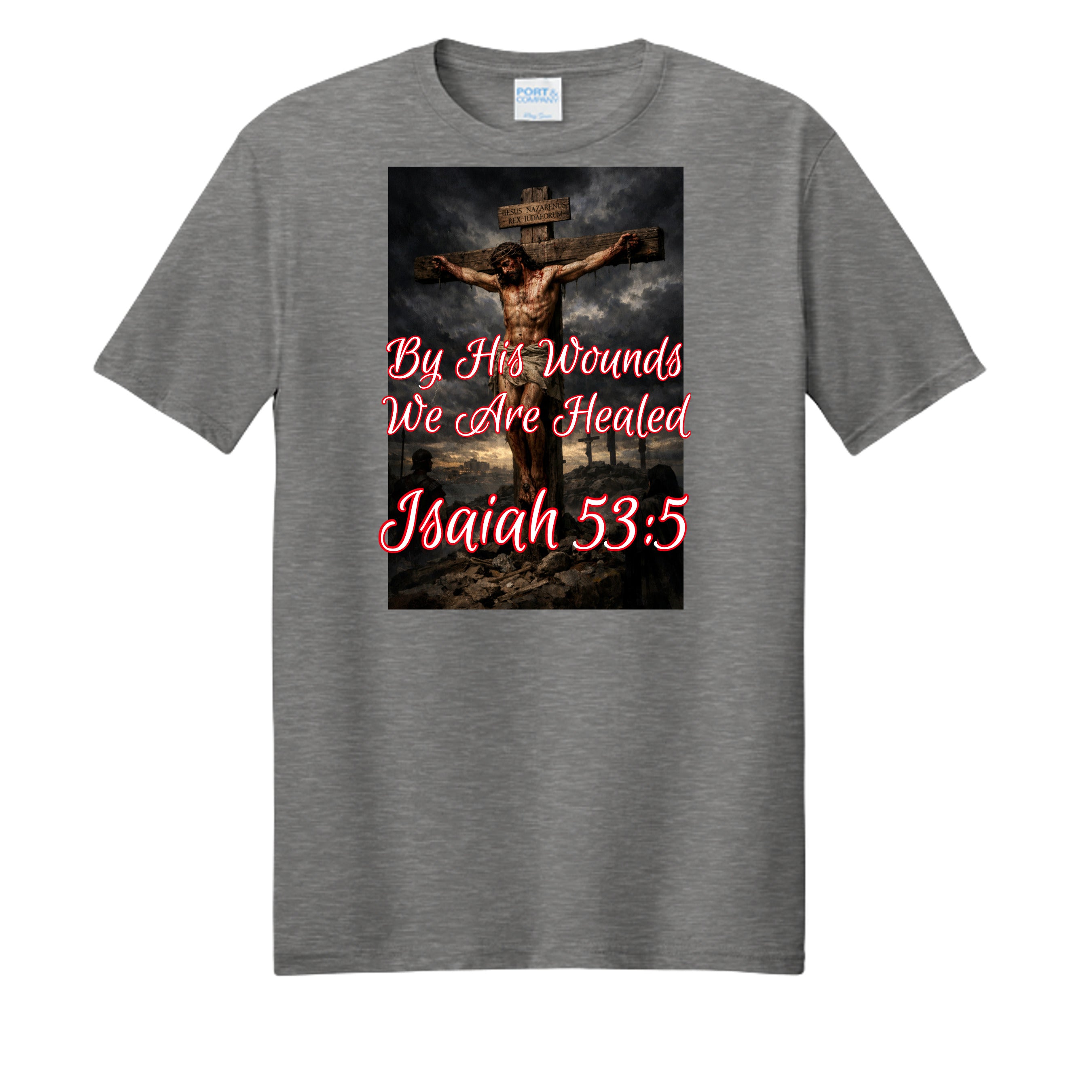 Graphite Heather - PC455 - FRONT